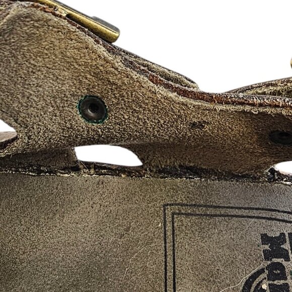 Dr. Martens Mens Vintage Fisherman Leather Sandals, Buckle, Brown, Size 10 - Picture 2 of 11